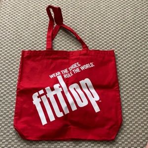 Fit Flop canvas tote